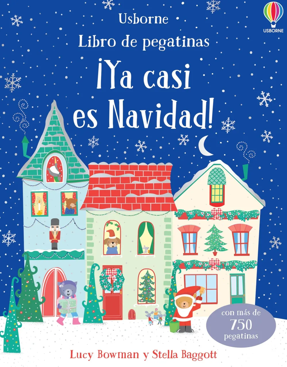 Usborne Libro de pegatinas · ¡Ya casi es Navidad!*Niños Libros De Navidad Para Niños|Libros De Pegatinas