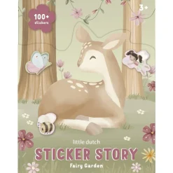 Little Dutch Libro de pegatinas Fairy Garden ·* Libros De Pegatinas