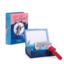 Moulin Roty Libro linterna proyector de cuentos Perro Apestoso*Niños Linternas Proyectoras De Cuentos