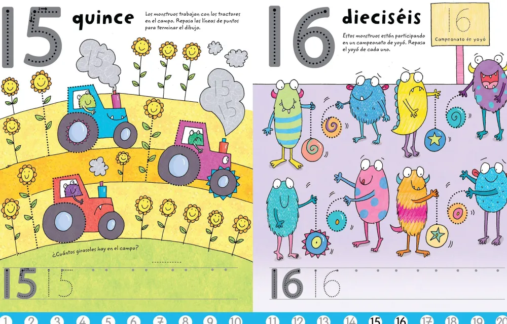 Usborne Libro Pizarra · Escribo los números*Niños Libros Pizarra De Usborne|Juegos De Viaje