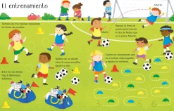 Usborne Libro Pizarra · Juego al Futbol*Niños Libros Pizarra De Usborne|Juegos De Viaje