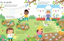 Usborne Libro Pizarra · Me divierto en primavera*Niños Libros Pizarra De Usborne|Juegos De Viaje