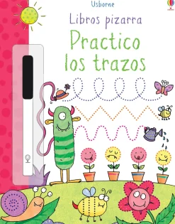 Usborne Libro Pizarra · Practico los trazos*Niños Libros Pizarra De Usborne|Juegos De Viaje