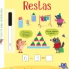 Usborne Libro Pizarra · Restas*Niños Libros Pizarra De Usborne|Juegos De Viaje