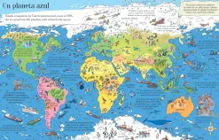 Usborne Libro Puzzle · El Planeta Tierra*Niños Puzzles 300 Piezas|Puzzles Con Libro