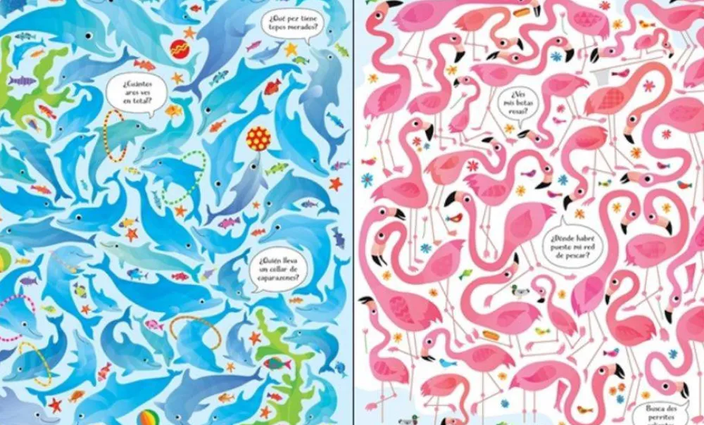 Usborne Libro Puzzle · En el Zoo*Niños Puzzles 100 Piezas|Puzzles Con Libro