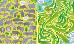 Usborne Libro Puzzle · En el Zoo*Niños Puzzles 100 Piezas|Puzzles Con Libro