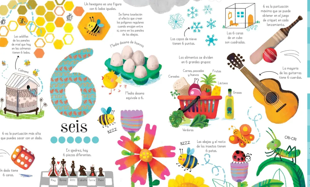 Usborne Libro Puzzle · Los números*Niños Puzzles 24 Piezas|Puzzles Con Libro