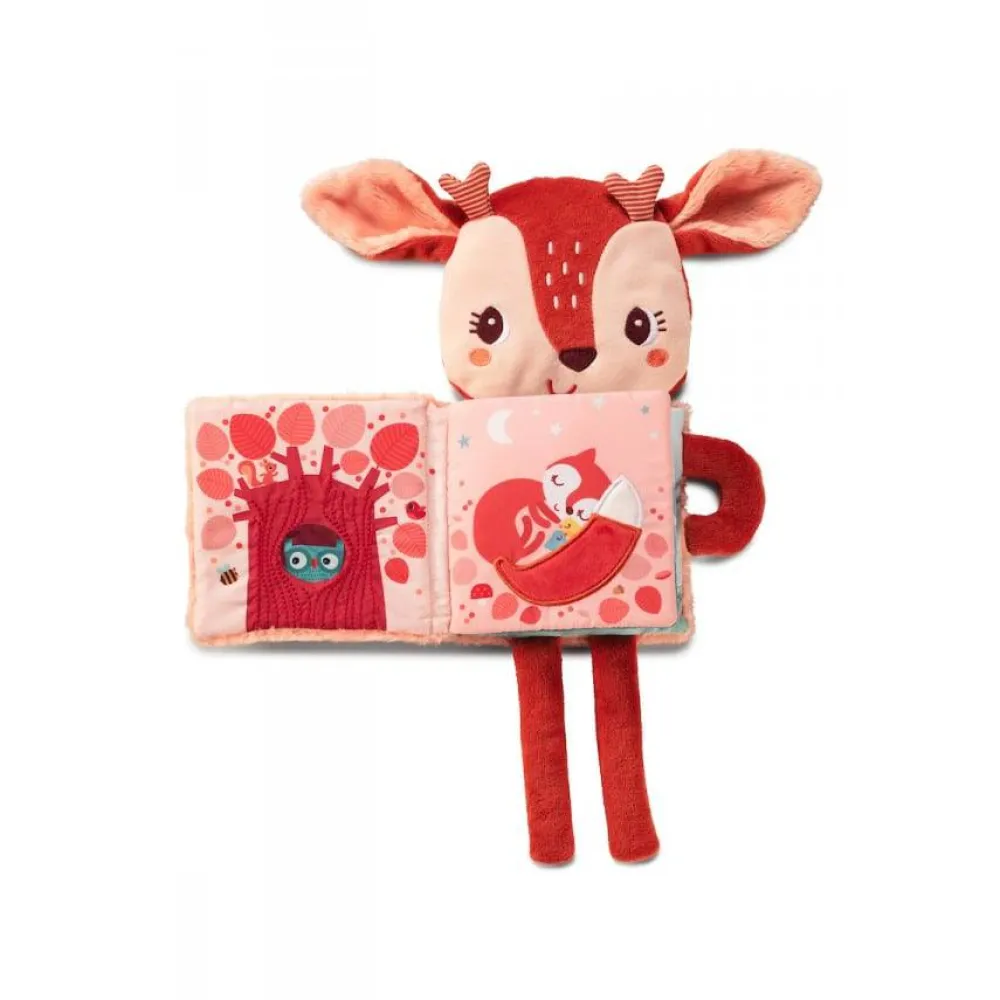 Lilliputiens Libro-doudou Stella ·*Niños Muñecos Blanditos|Peluches
