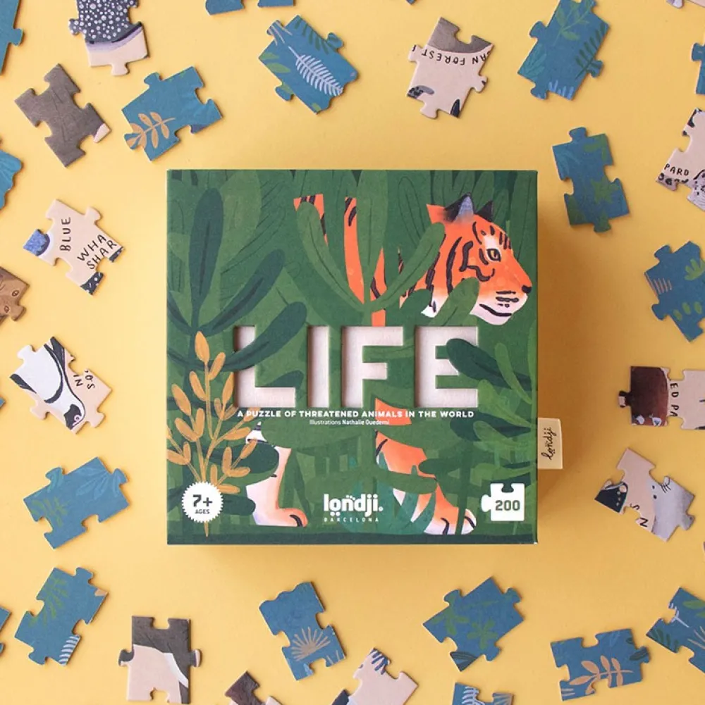 Londji Life Puzzle ·*Niños Puzzles De Animales