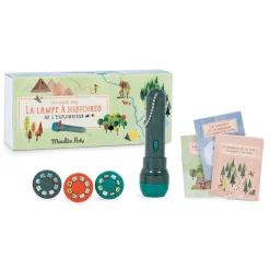Moulin Roty Linterna Proyector Historias del Explorador*Niños Linternas Proyectoras De Cuentos