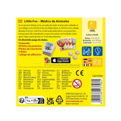 HABA Little Fox Médico de Animales ·*Niños Juegos Haba|Juegos De Mesa Competitivos