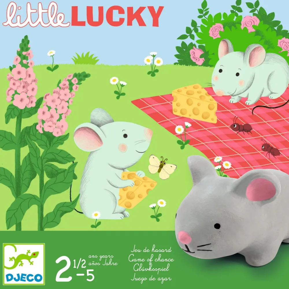 Djeco Little Lucky ·*Niños Djeco|Juegos De Mesa Competitivos
