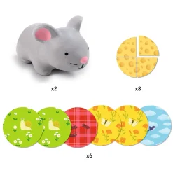 Djeco Little Lucky ·*Niños Djeco|Juegos De Mesa Competitivos