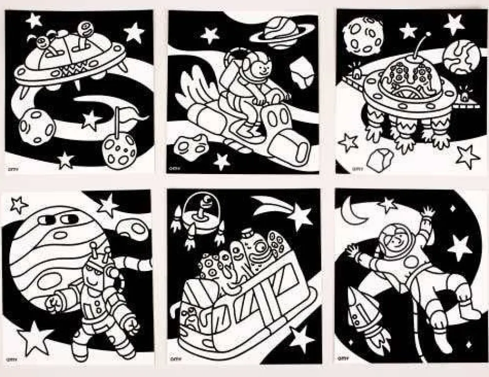Omy Lámina de Terciopelo Cosmos ·*Niños Juegos De Viaje