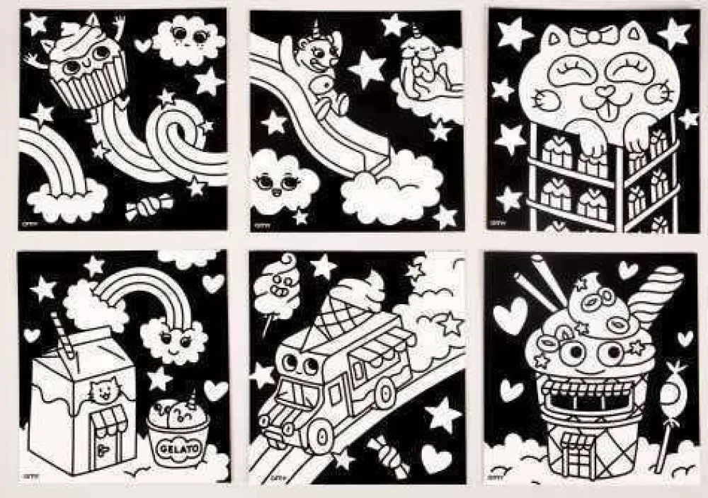 Omy Lámina de Terciopelo Kawai ·*Niños Juegos De Viaje