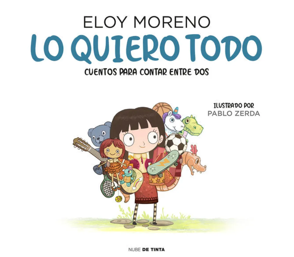 Nube de tinta Lo quiero todo* Libros Sobre Emociones|Álbumes Ilustrados Infantiles