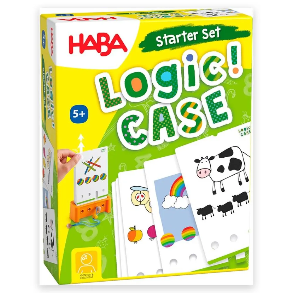 HABA Logic Case Set iniciación 5 años ·*Niños Juegos Haba|Juegos De Lógica