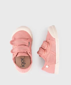 IGOR Lona Velcro Rosa ·*Niños Chubasqueros Y Botas De Agua Igor