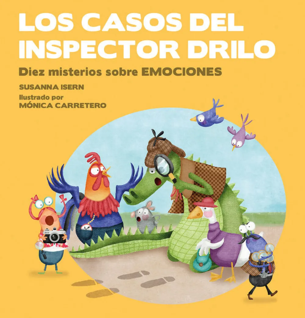 Nubeocho Los casos del inspector Drilo* Libros Sobre Emociones|Álbumes Ilustrados Infantiles