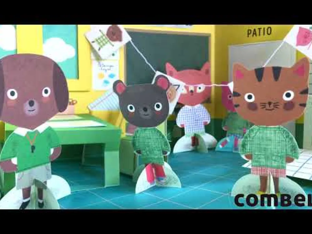Combel Los Dudús van al colegio* Cuentos Para La Vuelta Al Cole|Libros Con Solapas