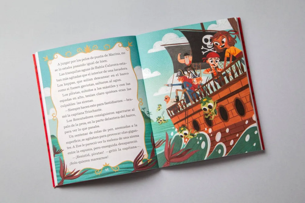 La Galera Los Rescatadores Mágicos 4 - En el campamento pirata* Los Rescatadores Mágicos|Ver Todo En Narrativa Infantil