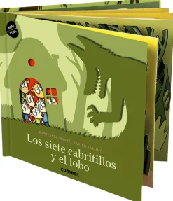 Combel Los siete cabritillos y el lobo (pop-up)* Libros Pop-Up|Álbumes Ilustrados Infantiles