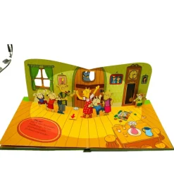 Combel Los siete cabritillos y el lobo (pop-up)* Libros Pop-Up|Álbumes Ilustrados Infantiles