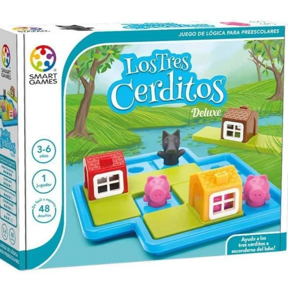 Smart Games Los Tres Cerditos ·*Niños Smart Games|Juegos De Lógica