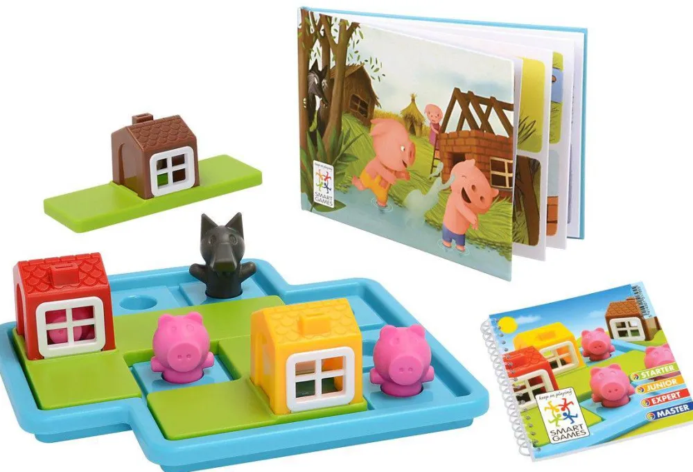 Smart Games Los Tres Cerditos ·*Niños Smart Games|Juegos De Lógica