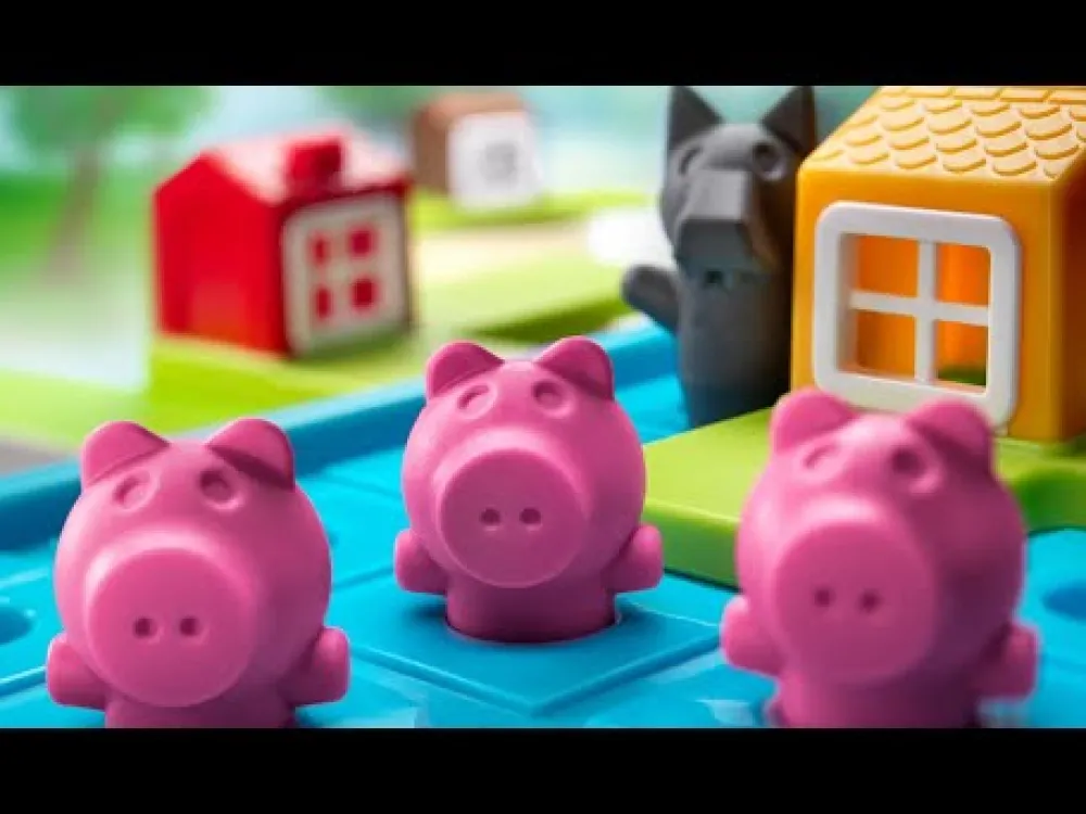 Smart Games Los Tres Cerditos ·*Niños Smart Games|Juegos De Lógica