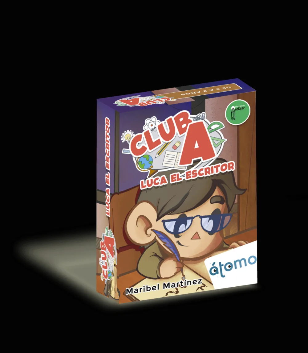 Átomo Games Luca el Escritor-Club A*Niños Átomo Games|Juegos De Mesa De Viaje