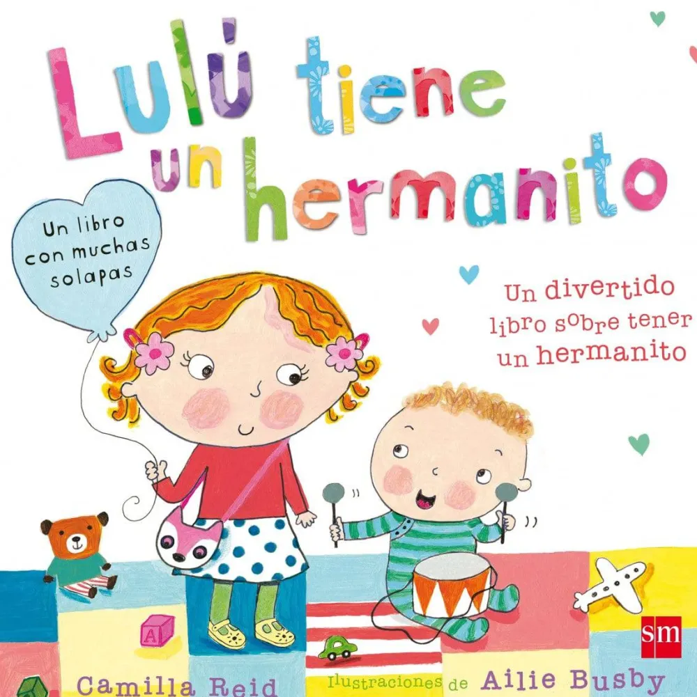 SM Lulú tiene un hermanito* Libros Sobre Primeras Experiencias|Libros Con Solapas