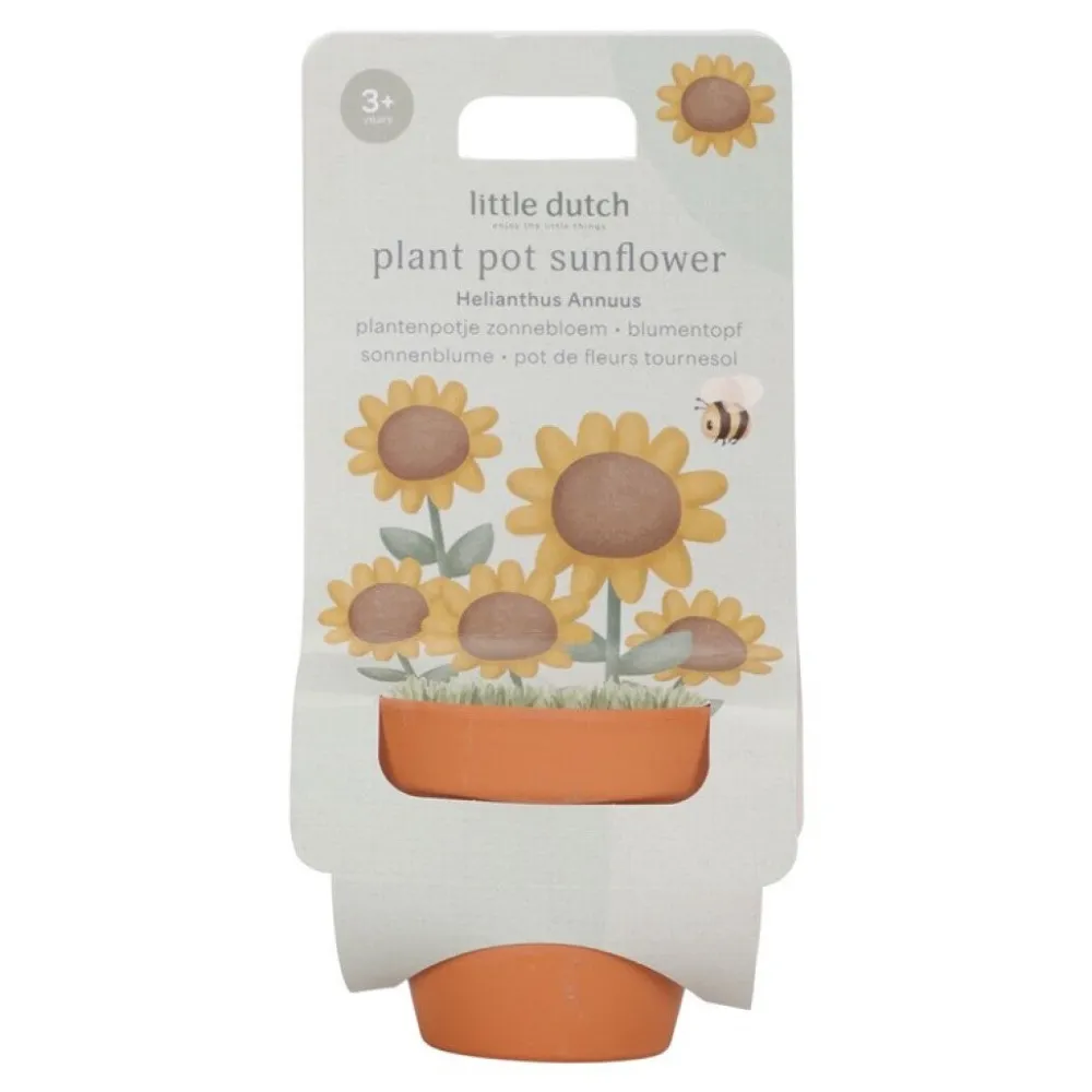Little Dutch Maceta planta un Girasol ·*Niños Juguetes De Toda La Vida