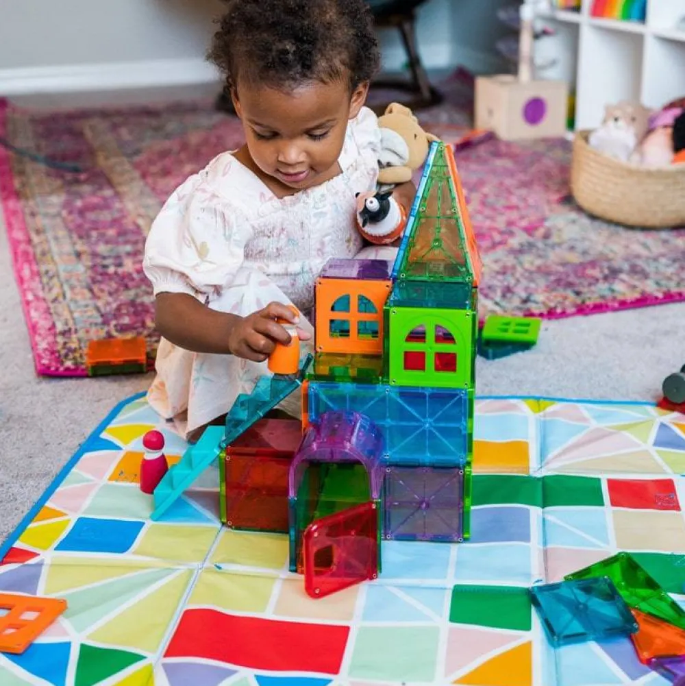 Magna Tiles Magna Contenedor de almacenaje*Niños Construcciones Magnéticas