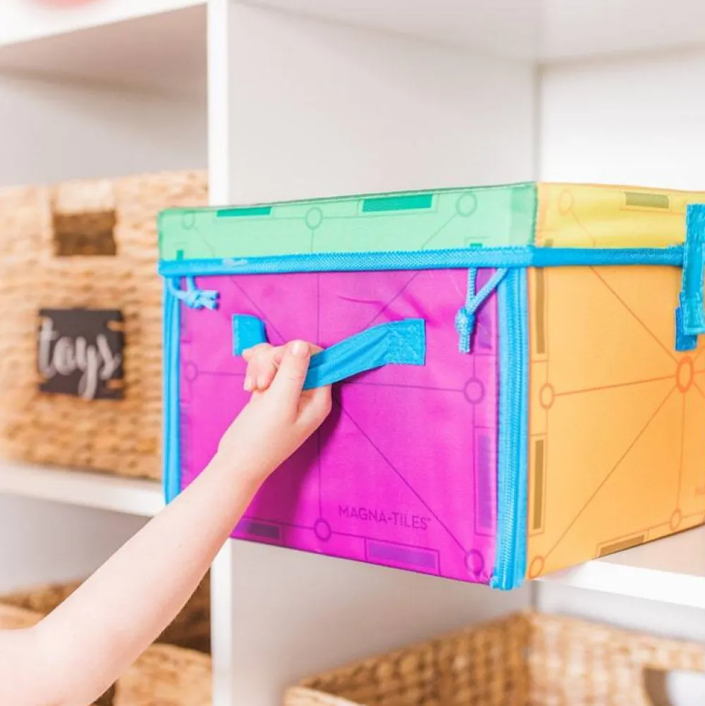 Magna Tiles Magna Contenedor de almacenaje*Niños Construcciones Magnéticas