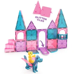 Magna Tiles Magna-T Castle Set 25 piezas*Niños Construcciones Magnéticas