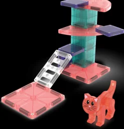 Magna Tiles Magna-T Cat Tree 13 piezas*Niños Construcciones Magnéticas