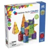 Magna Tiles Magna-T Combo + MicroMags Set 62 piezas*Niños Construcciones Magnéticas