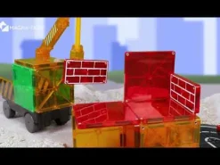 Magna Tiles Magna-T Construction Set 32 piezas*Niños Construcciones Magnéticas