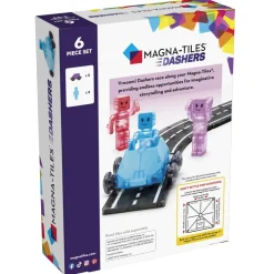 Magna Tiles Magna-T Dashers Set 6 pcs*Niños Construcciones Magnéticas