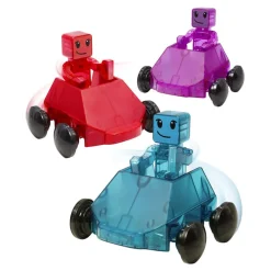 Magna Tiles Magna-T Dashers Set 6 pcs*Niños Construcciones Magnéticas