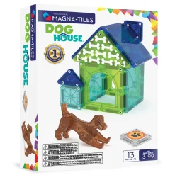 Magna Tiles Magna-T Dog House 13 piezas*Niños Construcciones Magnéticas