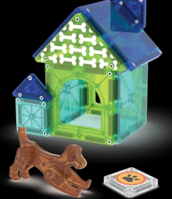 Magna Tiles Magna-T Dog House 13 piezas*Niños Construcciones Magnéticas
