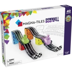 Magna Tiles Magna-T Down Hill Duo Set 40 pcs*Niños Construcciones Magnéticas