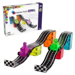 Magna Tiles Magna-T Down Hill Duo Set 40 pcs*Niños Construcciones Magnéticas