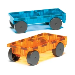 Magna Tiles Magna-T Extras Cars 2 uds*Niños Construcciones Magnéticas