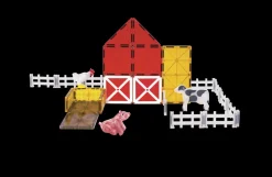 Magna Tiles Magna-T Farm Animals Set 25 piezas*Niños Construcciones Magnéticas