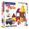 Magna Tiles Magna-T Fire Rescue 27 piezas*Niños Construcciones Magnéticas