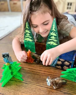 Magna Tiles Magna-T Forest Animals Set 25 piezas*Niños Construcciones Magnéticas